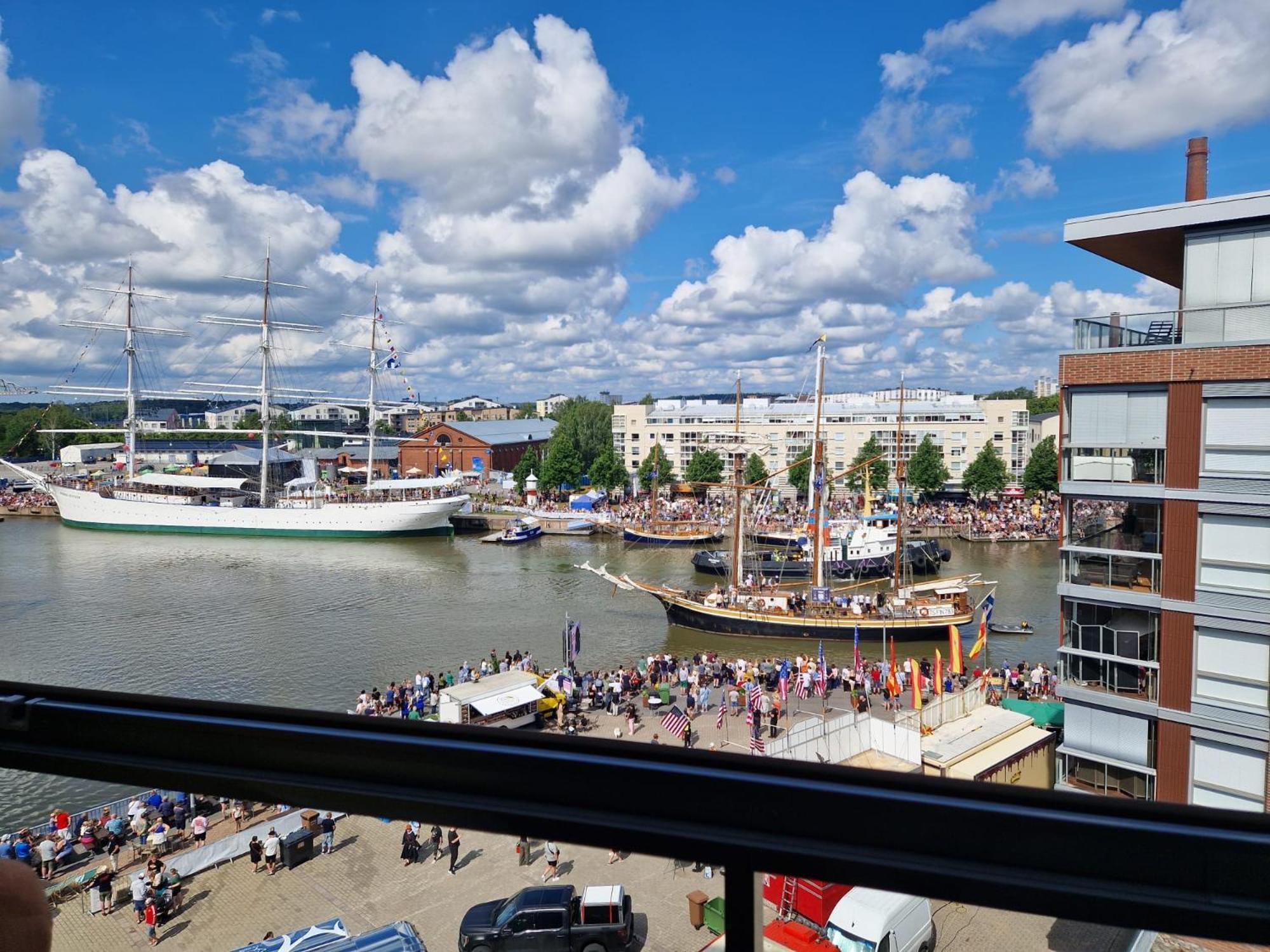 The Best View In Turku With Private Balcony, Sauna, Car Park Exterior photo