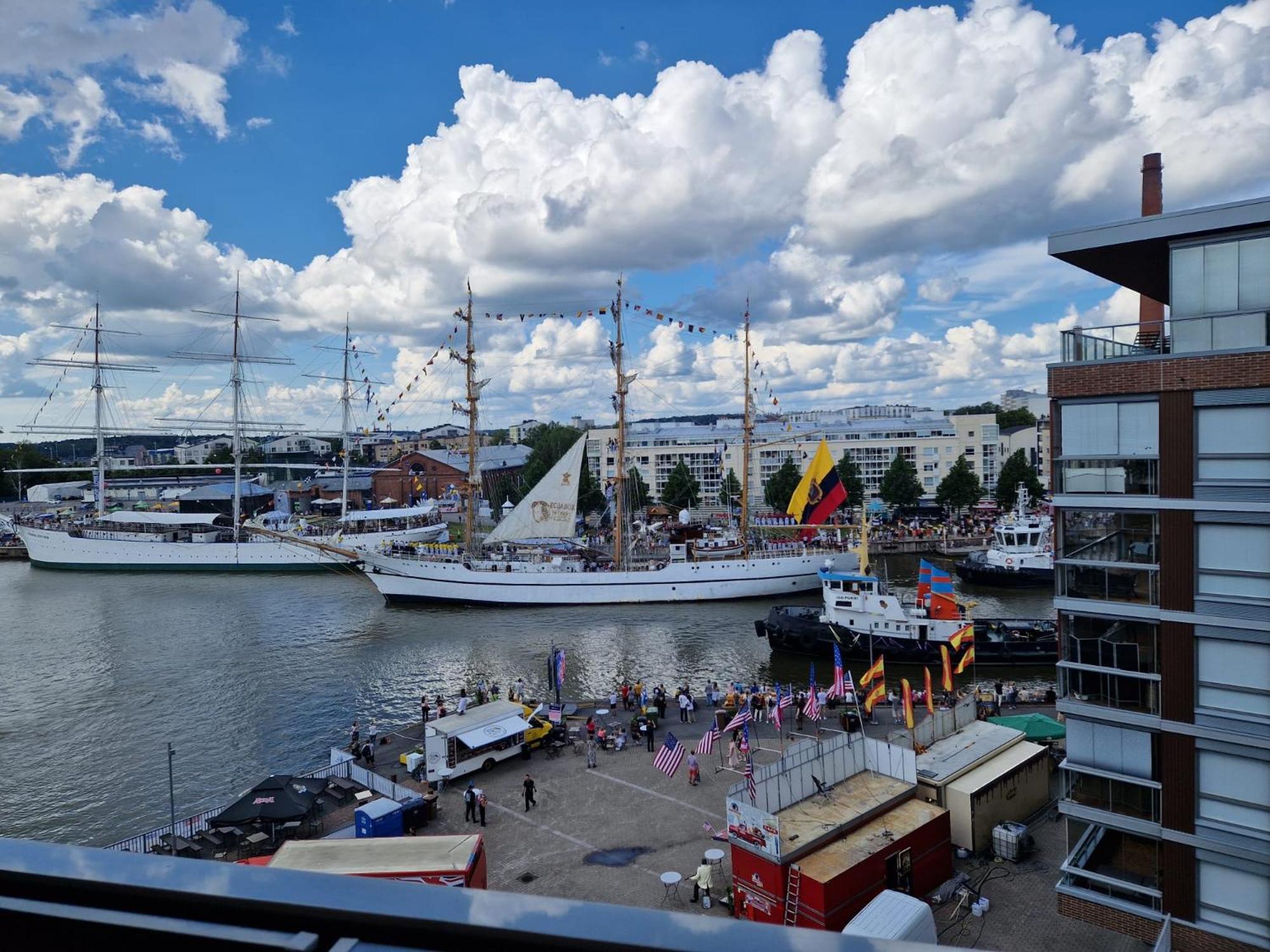 The Best View In Turku With Private Balcony, Sauna, Car Park Exterior photo